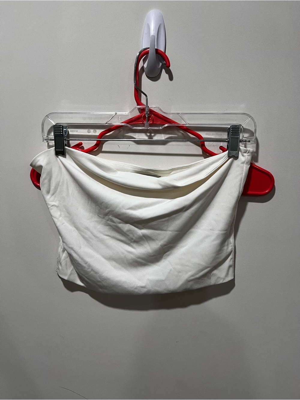 Love Tree White Strapless Tube Top
